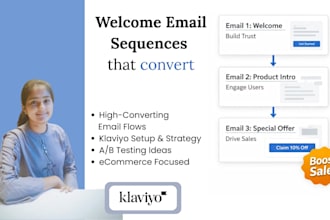 build high converting klaviyo ecommerce email flows