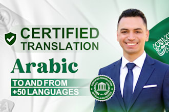 do certified arabic translation for legal and official documents