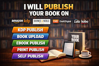 publish your book on amazon kdp ingramspark barnes noble draftdigital apple book