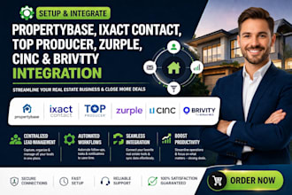 setup propertybase ixact contact top producer zurple cinc brivity integration