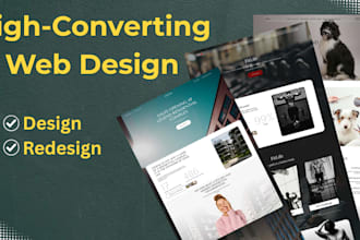 a clean and responsive web design