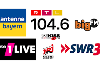 do exclusive song promotion and airplay on german radio