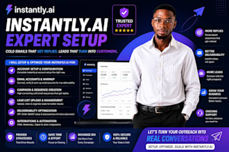 set up instantly ai to generate consistent qualified leads