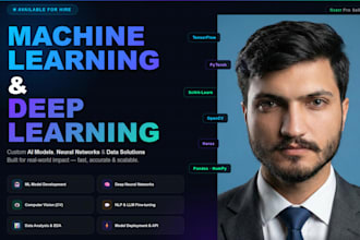 build and train a machine learning model for your dataset using python