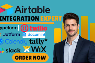 build your airtable integrate jotform, carlendly, tallyform, slack, googleform