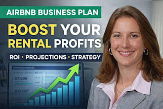 create airbnb business plan with financial projections for short term rental