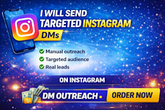 find potential customers through instagram dm outreach