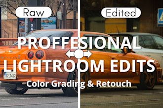 do highend lightroom colorgrading for urban photos