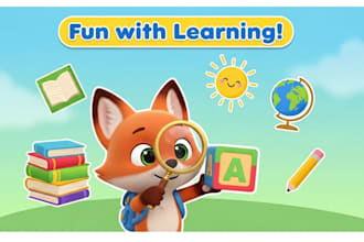 make best colorful kids learning video