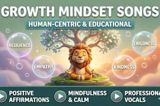 write and sing positive kids songs for social emotional learning
