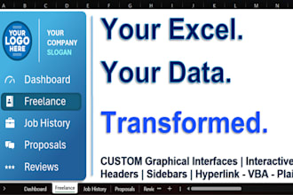 do excel graphic design, interactive spreadsheet elements