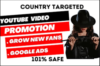 organic USA youtube music video promotion to boost organic views