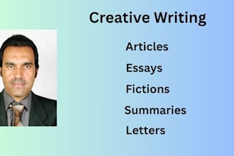 create summaries, articles, fictions, essays and letters