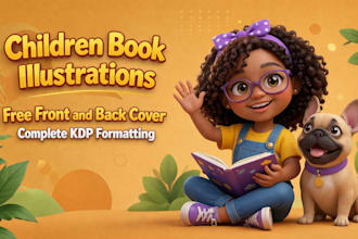 create christian bible children story illustrations