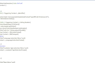 design and develop cisco uccx IVR with API integration