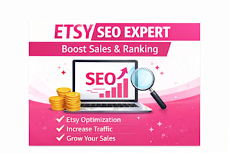create etsy SEO title tags and product description