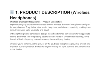 write engaging product descriptions and blog posts