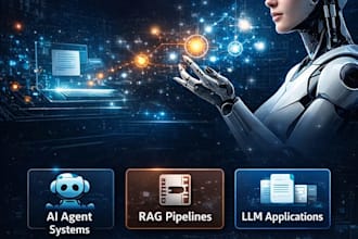 build advanced ai agent systems, rag pipelines and llm applications