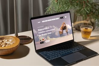 website landing page for your business