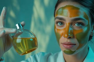 reformulate and develop organic skincare formulation as a professional