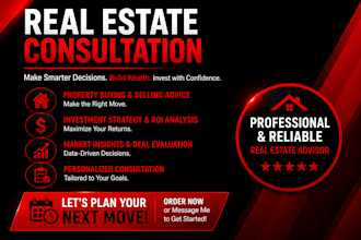 provide real estate digital consulting investment advice and property strategy