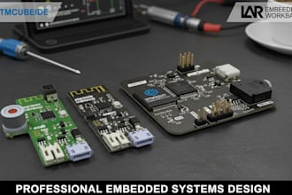 stm32 stm32h7 microcontroller prototype embedded sensor circuit stm32cubeide iar