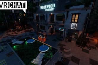 make custom vrchat world vrc world virtual world 3d world vrchat game world vrc