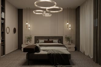 design luxury interiors and create realistic 3d renders