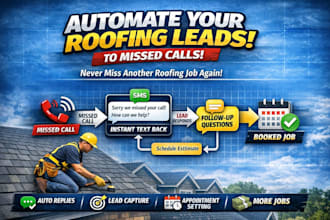 automate lead recovery for roofing companies