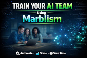 train your team to use the marblism ai team