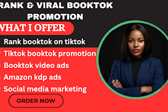 do tiktok booktok promotion booktok tiktok marketing amazon kdp ads