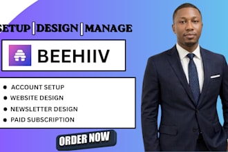 setup beehiiv newsletter beehiiv landing page beehiiv website email template