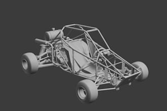 create cad model of car chassis,car suspension design,vehicle component,car part