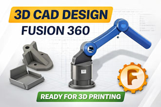 design 3d printable stl files in fusion 360