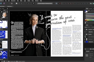 edit, fix or design any affinity publisher or affinity studio project fast