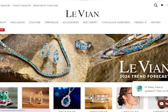 l design shopify jewelry store, rings, necklaces, earrings website