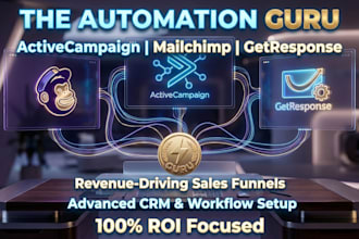 be activecampaign automation, mailchimp automation, getresponse automation guru
