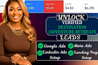 retreat travel leads destination adventure retreat leads marketing facebook ads