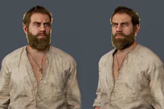 create realistic metahuman 3d game character daz 3d for unreal engine