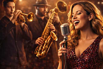 create jazz or balkan brass parts with trumpet,saxophone and trombone