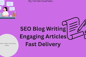 write SEO blog posts and engaging articles for your business