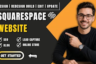redesign squarespace website build squarespace edit, update squarespace website