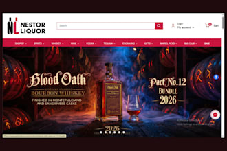 design wine shopify store wine website juice store