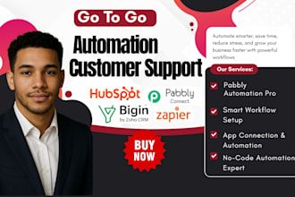 ai customer support automation with respond io whatsapp ap CRM hubspot zoho