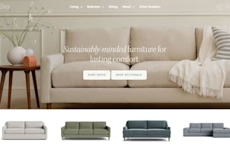 design shopify furniture store, shopify dropshipping, shopify furniture website