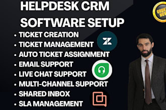 do helpdesk setup zendesk freshdesk gorgias help scout zoho desk intercom