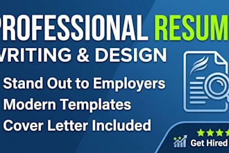 professional resume and cover latter