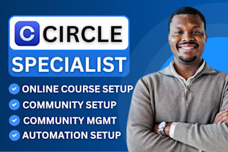 do circle so community circle so online course setup circle so community manager