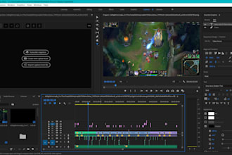 create you a youtube gaming editing video highlight