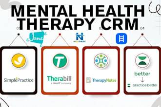 simplepractice therapynote theranest jane therabill alma headway practice better